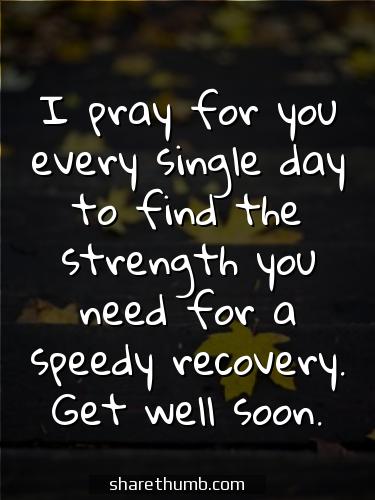 get well soon prayer
